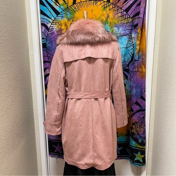 π Lovely fur suede coat - Picture 5 of 11